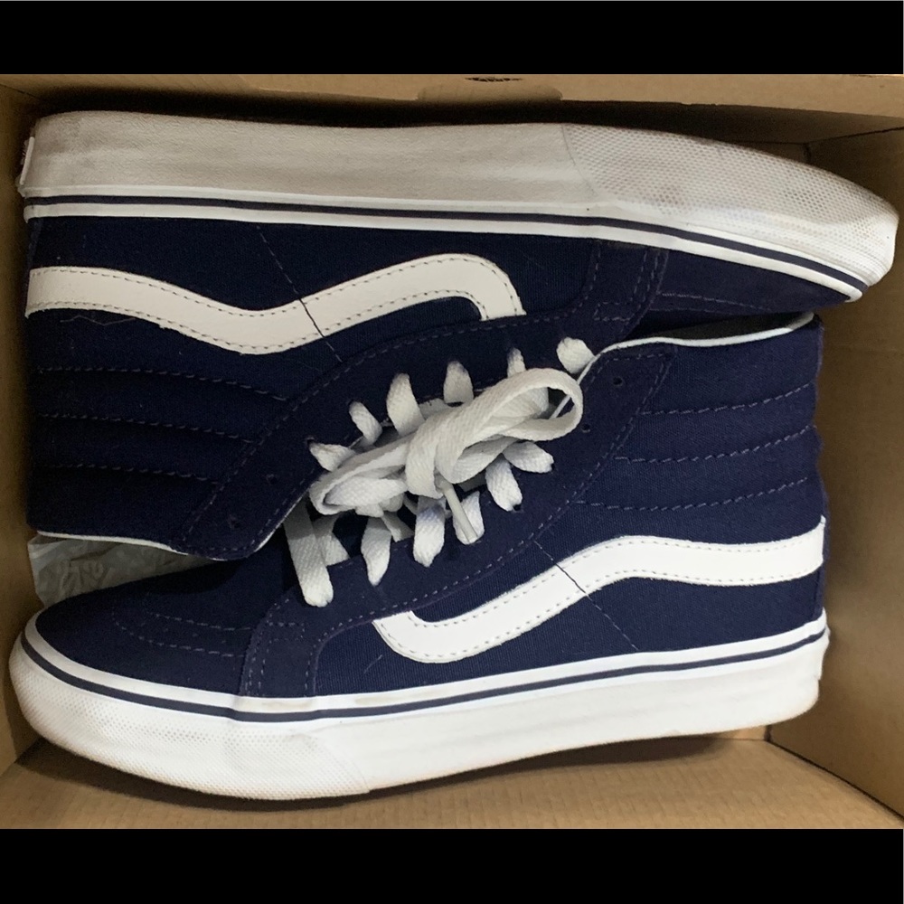 High Top Vans Size-Men 3.5 Women 5.0